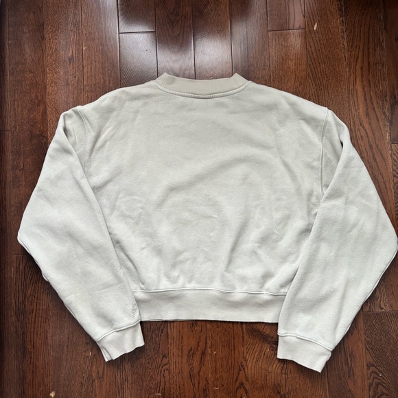 Aritzia TNA Cozy AF Fleece Cropped Crewneck - Picture 3 of 5